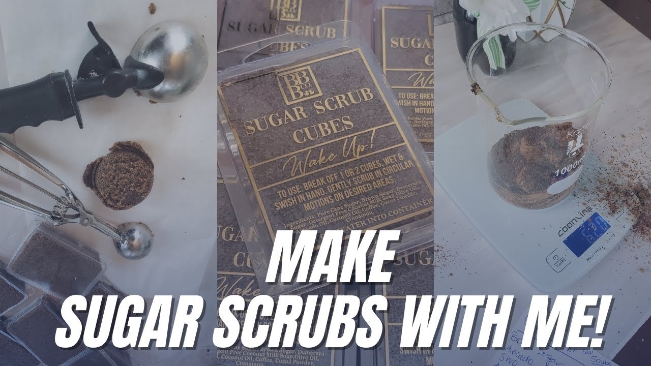 Making Sugar Scrubs Recipe Included YouTube