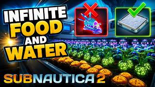 Subnautica 2 How To Grow Crops For INFINITE Water + Food