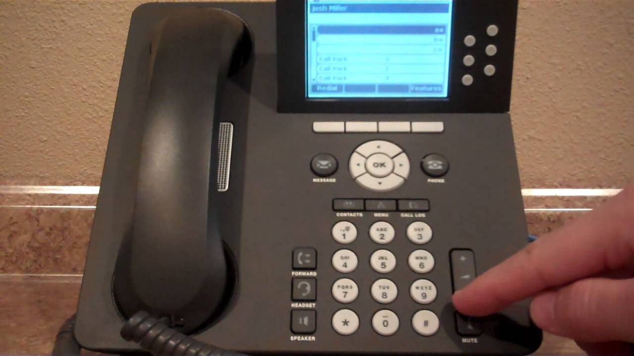 Avaya 9600 Series Button Overview - YouTube