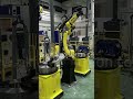 🤖We designed and produced 300KG payload single-axis #positioner is paired with fanuc welding robot