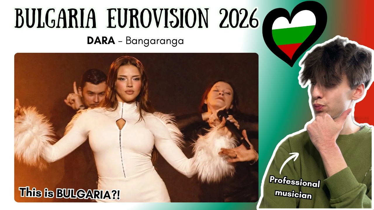 PRO MUSICIAN REACTS TO BULGARIA EUROVISION 2026 🇧🇬 | DARA ‘Bangaranga’ analysis