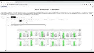 Celebrity JavaScript RRULE Generator for iCal Recurring Events Wealth