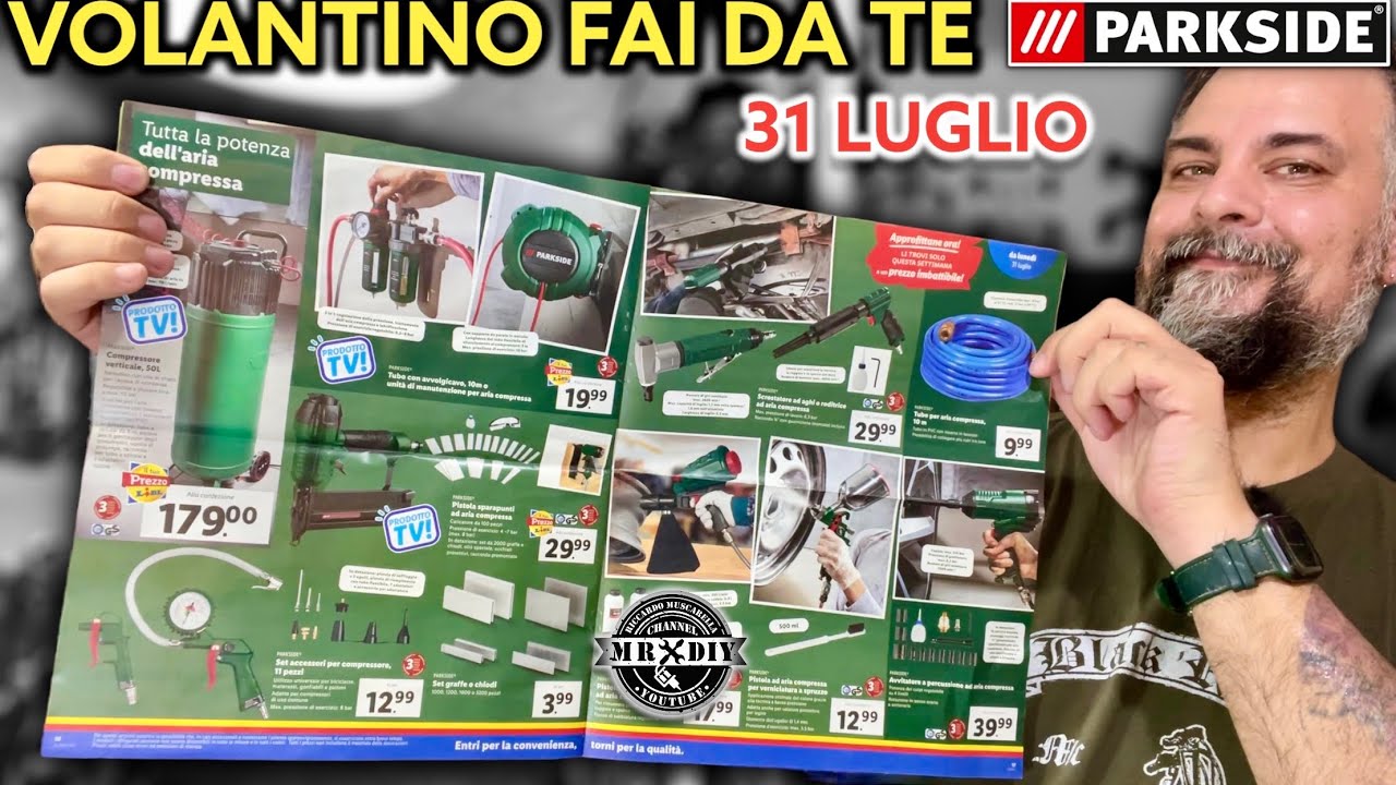 Svolta estiva con le Offerte Parkside Lidl: risparmio e qualità in una  settimana di offerte imperdibili da lunedì 10 luglio - Il Blog di