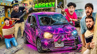 POLICE ARRESTED ARBAZ DHOKEBAAZ 🤬 | NEW CAR | MISHKAT KHAN 