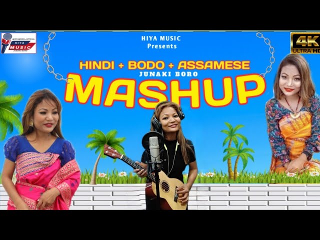 Hindi Bodo Assamese Mashup Song 2023 | Bodo Love Mashup Song 2023 | Hiya Music | @kmbmusic3052 class=