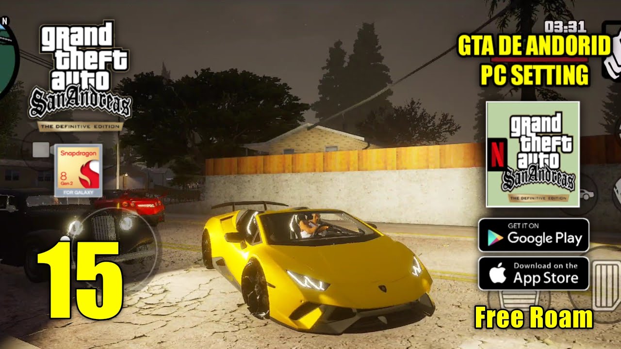 GTA San Andreas Definitive Edition Android Free Roam Mod Graphics PC ...