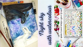 Night fury and light fury painting time lapse| how to train dragon |ARTLESS ME