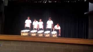 Old Bridge High School Bass Line 2014