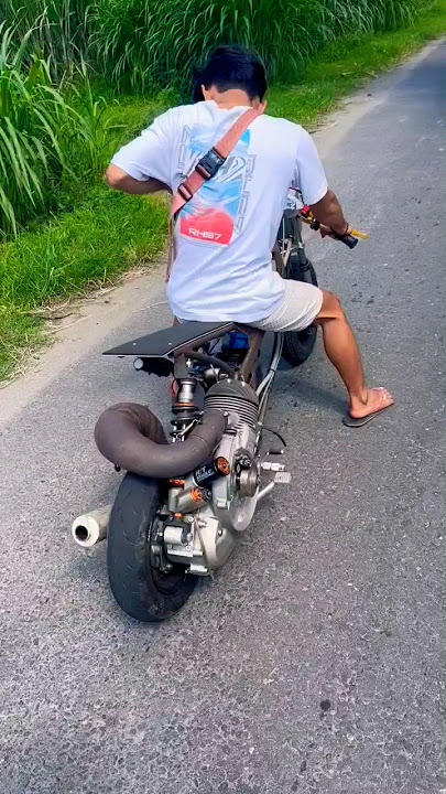 vespa drag bike #shorts #2stroke