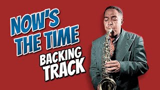Now's the Time Backing Track Bebop Jazz - 220bpm