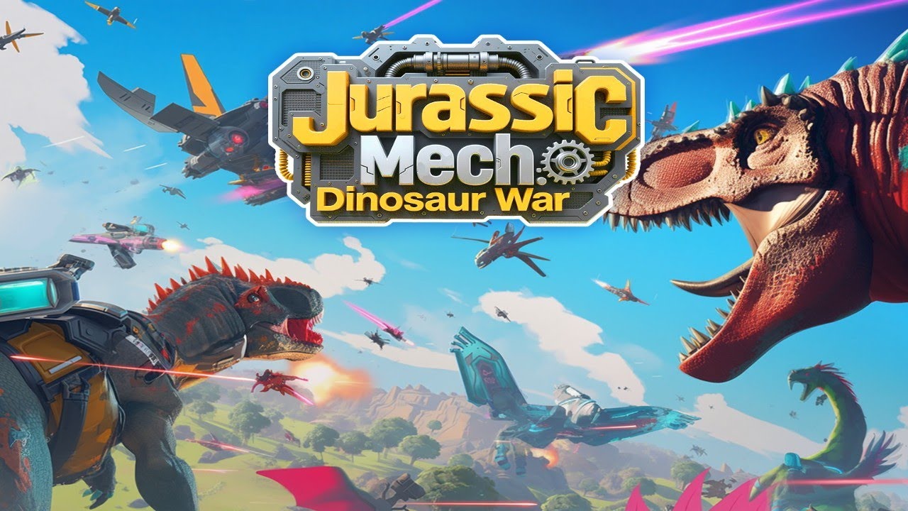 🦖 Jurassic Mech Dinosaur War | New updade 2026 Android game.Ultimate Robot Dino Battle