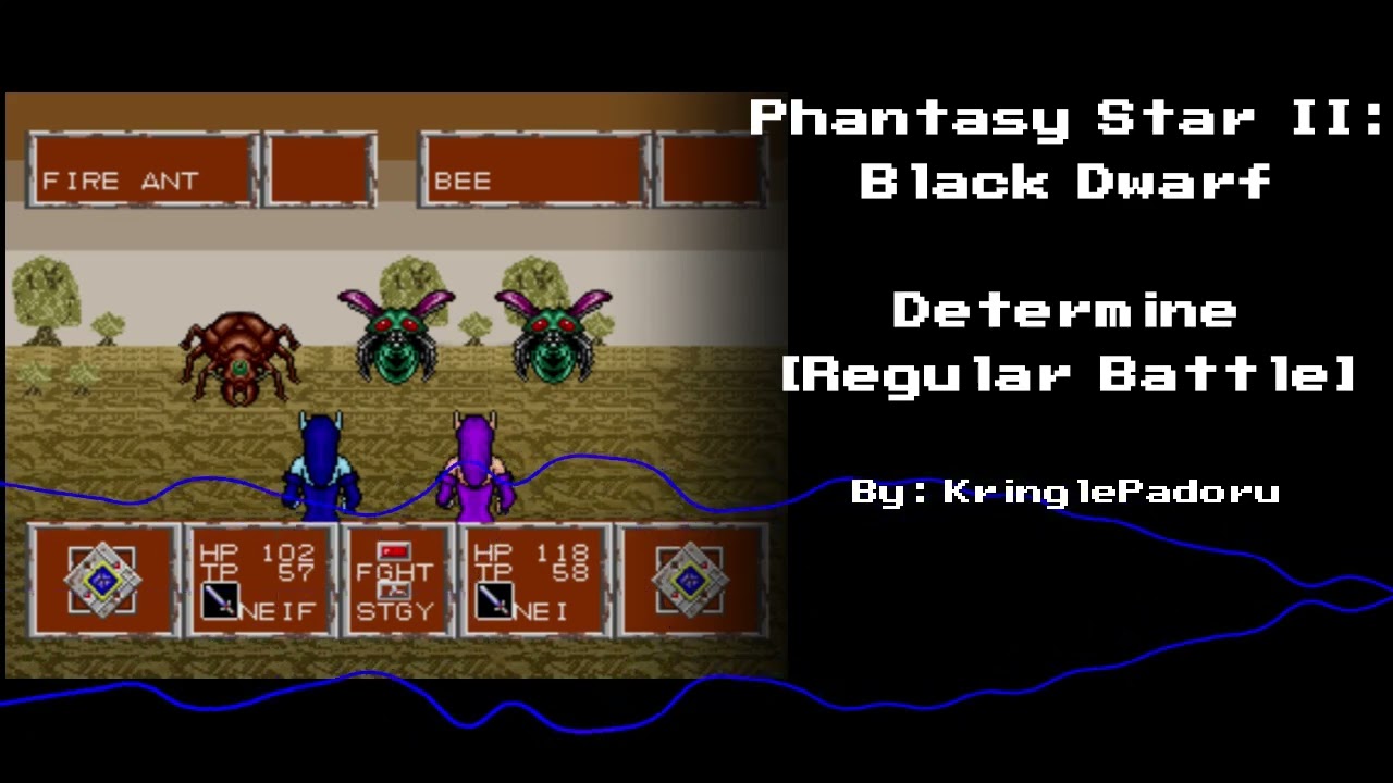 Phantasy Star II: Black Dwarf - Determine [Regular Battle]
