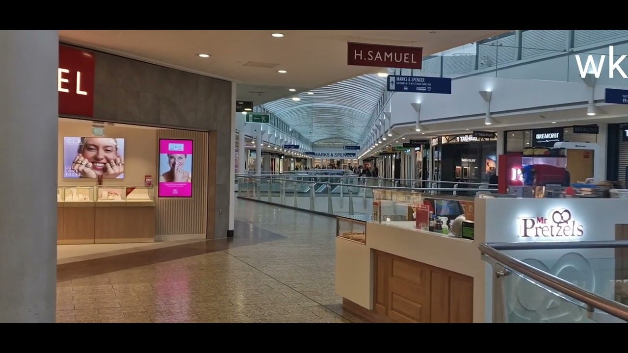 Bristol Cribbs causeway shopping centre, short cut visit. 2024.