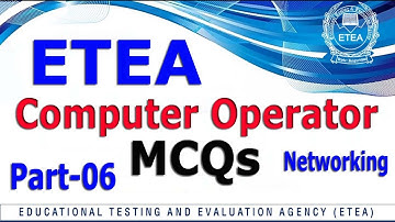 Computer Operator Important MCQs : ETEA computer Operator Important MCQs : MCQs computer : part - 06