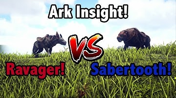 Ark Insight! -=- RAVAGER V.S SABERTOOTH!