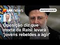 Presidente do Irã morre: Oposição no exílio diz que morte de Raisi levará 