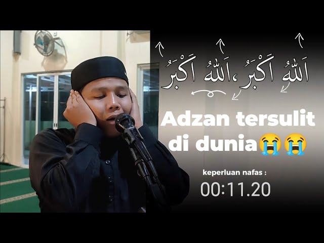 ADZAN TERSULIT DAN PALING MENYENTUH BAYYATI - Ahmad khoir el class=