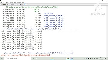 Batch file - file renaming in epsilon