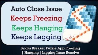 How to Fix Bricks Berker Puzzle Auto Close | Keeps Hanging | Freezing | Lagging Issue Solve screenshot 5