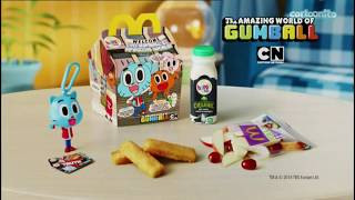 The Amazing World Of Gumball McDonald's Happy Meal Advert (Recorded on Cartoonito UK) Resimi