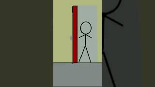 Door opening animation🚪 #flipaclipanimation #stickman #youtubeshorts