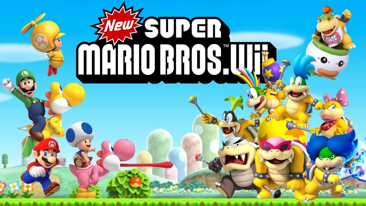 Jogo New Super Mario Bros - Wii - Sebo dos Games - 10 anos!