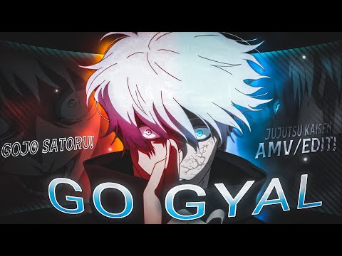 「 Go gyal ❤‍🔥」Jujutsu kaisen - Gojo satoru 'Badass'「AMV/EDIT」!