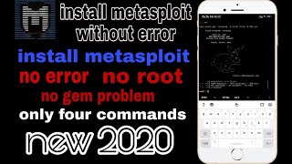How to install metasploit framework in termux without any error 2019 screenshot 5