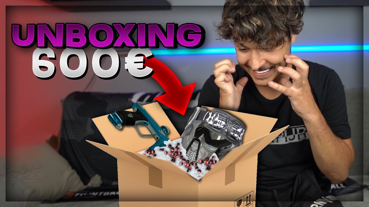 UNBOXING PAINTBALL 600€  