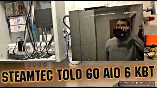 видео: ХАМАМ ПАРОГЕНЕРАТОР SteamTec TOLO 60 AIO 6 кВт , Цифровой блок управления с терморегуляцией AIO картинка: ХАМАМ ПАРОГЕНЕРАТОР SteamTec TOLO 60 AIO 6 кВт , Цифровой блок управления с терморегуляцией AIO