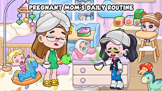 Single Pregnant Mom’s Daily Routine 🍼| Life in Dopples World | Toca Boca Story