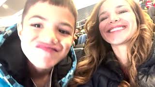 Zack's first NJ Devil's Hockey game