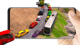 Hill Climb Bus Racing - Bus Driving Simulator 3D - Android Gameplay screenshot 1