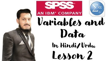 Variables and DATA - Definition and Types II Lesson 2 II SPSS Complete Training in Urdu/Hindi