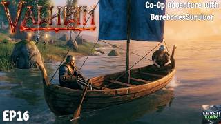 The Luckiest Boss Location Ever! | Valheim Co-Op with BarebonesSurvivor