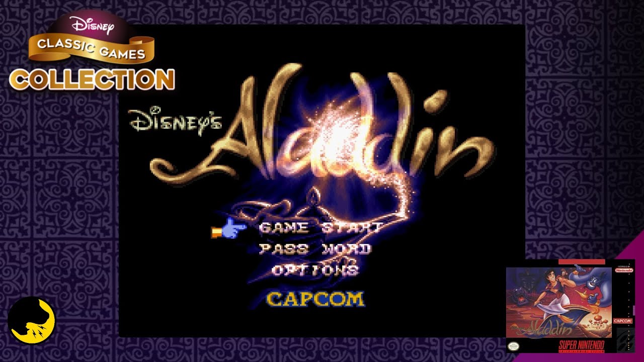Aladdin (Console N Version) | Stages 1-4 | Disney Classics Collection