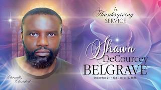 Celebration of Life   -   SHAWN  DeCOURCEY  BELGRAVE