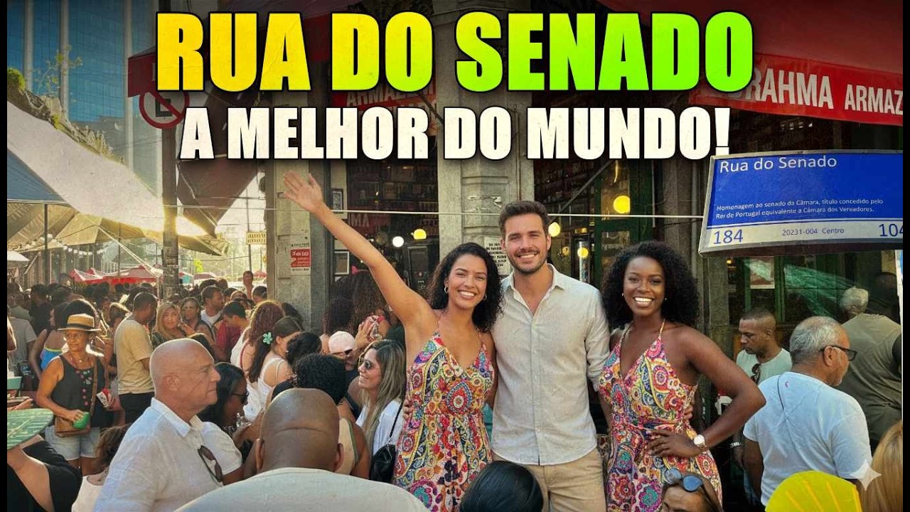 O MORRO QUE SUMIU E A RUA QUE VIROU LENDA: CONHEÇA A RUA DO SENADO NO RIO DE JANEIRO