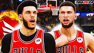 The Lonzo Ball & Zach Lavine RETURN In NBA 2K24 Play Now Online!