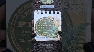 1min Journal 🌿 #journaling #scrapbooking #journal #collage #journalwithme #asmr #art