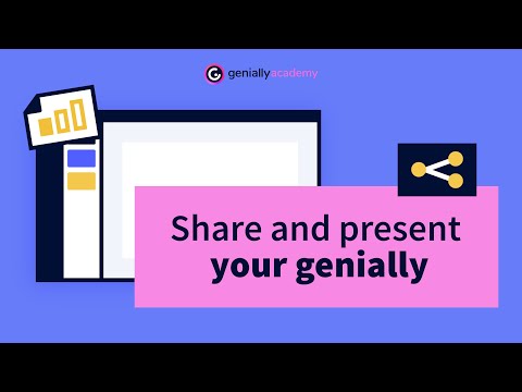 Present and share your genially