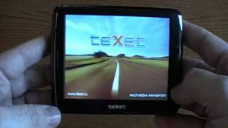 видео teXet TN-510 GPS - обзор (цены, отзывы и характеристики)