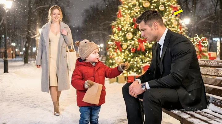 „Nie płacz, panie. Możesz pożyczyć moją mamę” — powiedział chłopiec do samotnego prezesa w parku