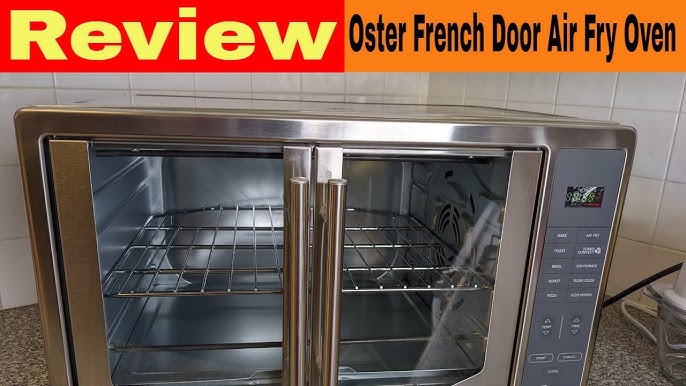 Oster XL Air Fry Digital 10-in-1 1700W French Door Convection Oven on QVC 