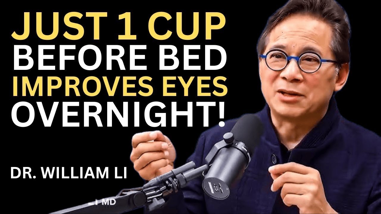 SENIORS, Drink THIS Before Bed To IMPROVE Your Eyes & Vision During Sleep | Dr. William Li
