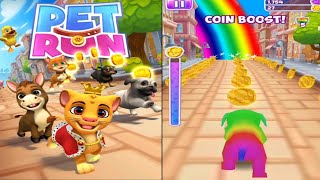 bermain game pet run puppy  dog game - game peliharaan screenshot 1