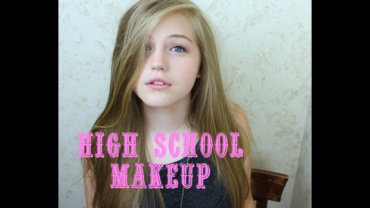 Everyday High School Makeup Tutorial KaseyAnn YouTube