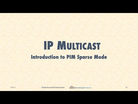 Lecture 7 - Introduction to PIM Sparse Mode
