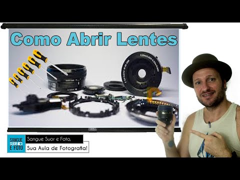 Vídeo: Como Desmontar Uma Lente Nikon