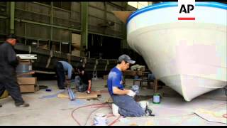 Rebuilding Japan's fishing fleet post tsunami - YouTube